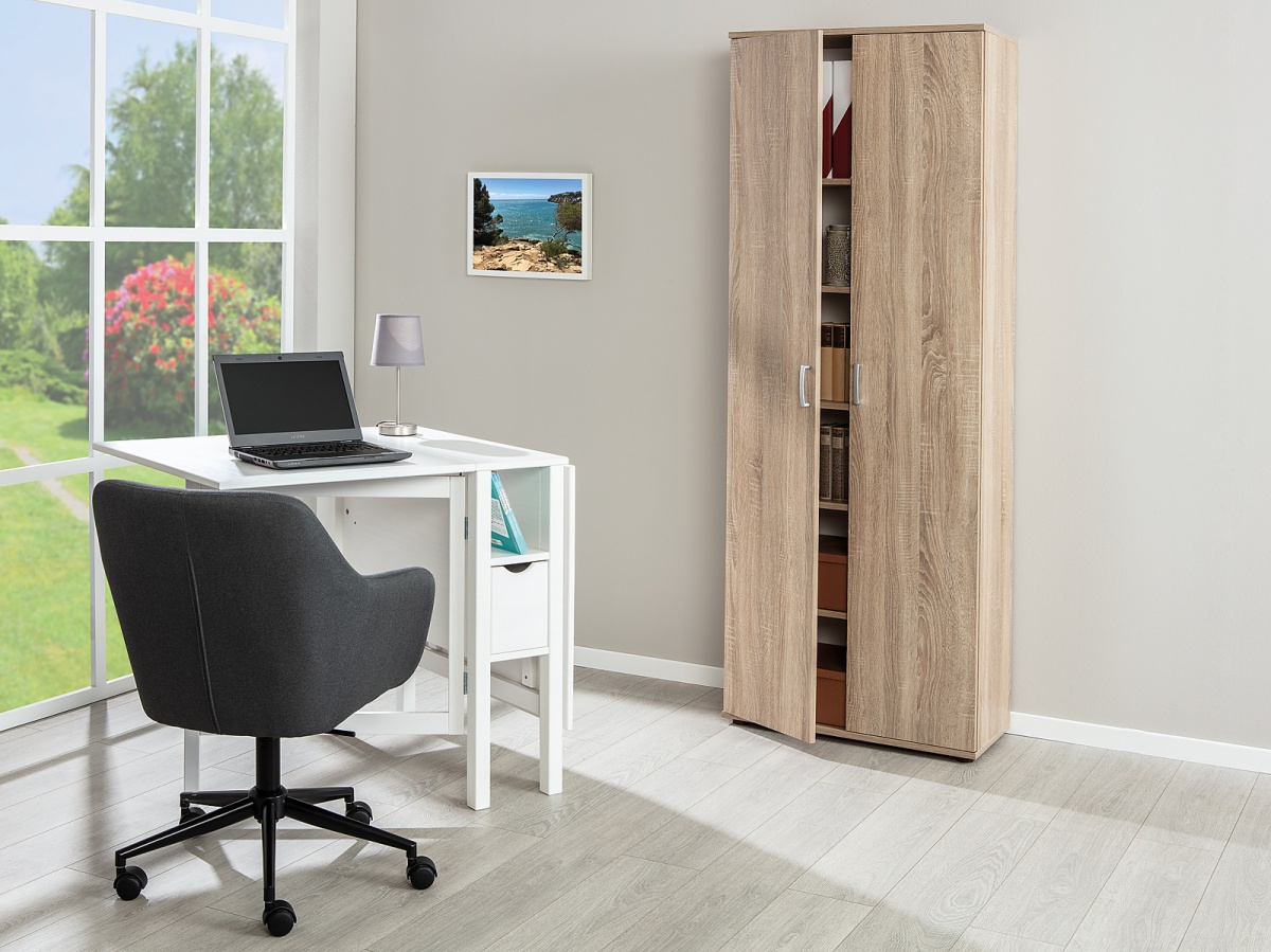 Policová skriňa nelly - dub sonoma.

 

Praktická policová skriňa sa vďaka svojmu vnútornému rozloženiu hodí naozaj všade.

 

Rozmery policovej skrine Nelly sú 70x189x34cm (š, v, h).

 

Všetky produkty z kolekcie Nelly nájdete nižšie v súvisiacich produktoch.