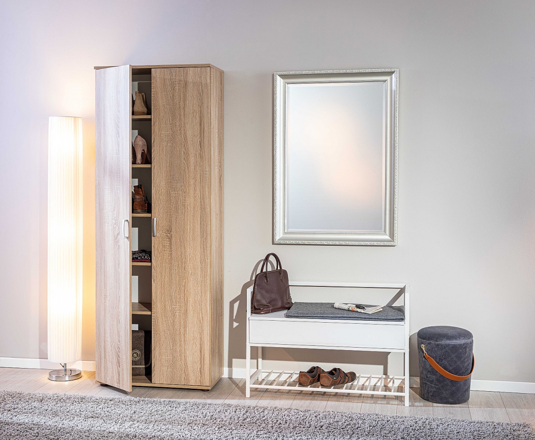 Policová skriňa nelly - dub sonoma.

 

Praktická policová skriňa sa vďaka svojmu vnútornému rozloženiu hodí naozaj všade.

 

Rozmery policovej skrine Nelly sú 70x189x34cm (š, v, h).

 

Všetky produkty z kolekcie Nelly nájdete nižšie v súvisiacich produktoch.