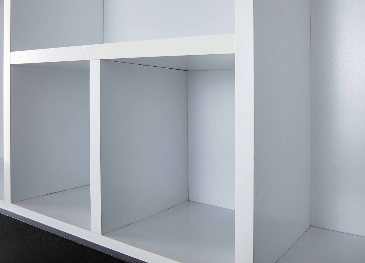 Nástenná polica s priehradkami ii kaspian - biela/čierna.

 

Rozmery nástennej police s priehradkami II Kaspian sú 89x69x14cm (š, v, h).

 

Všetky produkty z kolekcie Kaspian nájdete nižšie v súvisiacich produktoch.