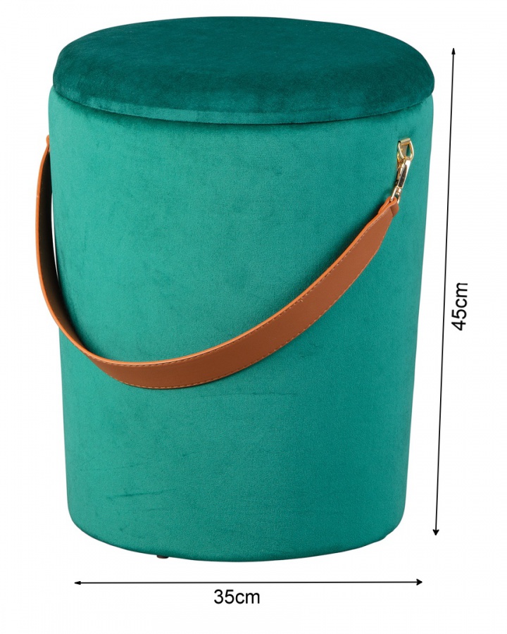 Puf s úložným priestorom morgana - zelená.

 

Rozmery pufu s úložným priestorom Morgana sú 35x45x35cm (š, v, h).

 

Všetky produkty z kolekcie Morgana a ďalšie pufy od rovnakého výrobcu nájdete nižšie v súvisiacich produktoch.