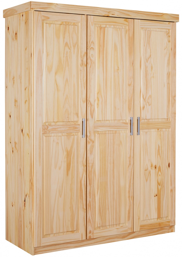 Spálňa z masívu diablo - borovice.

 

Trojdverová šatníková skriňa ponúkne všetko, čo od nej žiadate.

 

Spálňa sa skladá z týchto prvkov:


	Posteľ 160x200cm s výsuvnými nočnými stolíkmi a úložným priestorom Diablo - 166x47,5x209cm (š, v, h)
	Trojdverová šatníková skriňa Guliver - 140x190x55cm (š, v, h)


 

Všetky produkty z kolekcie Diablo nájdete nižšie v súvisiacich produktoch.