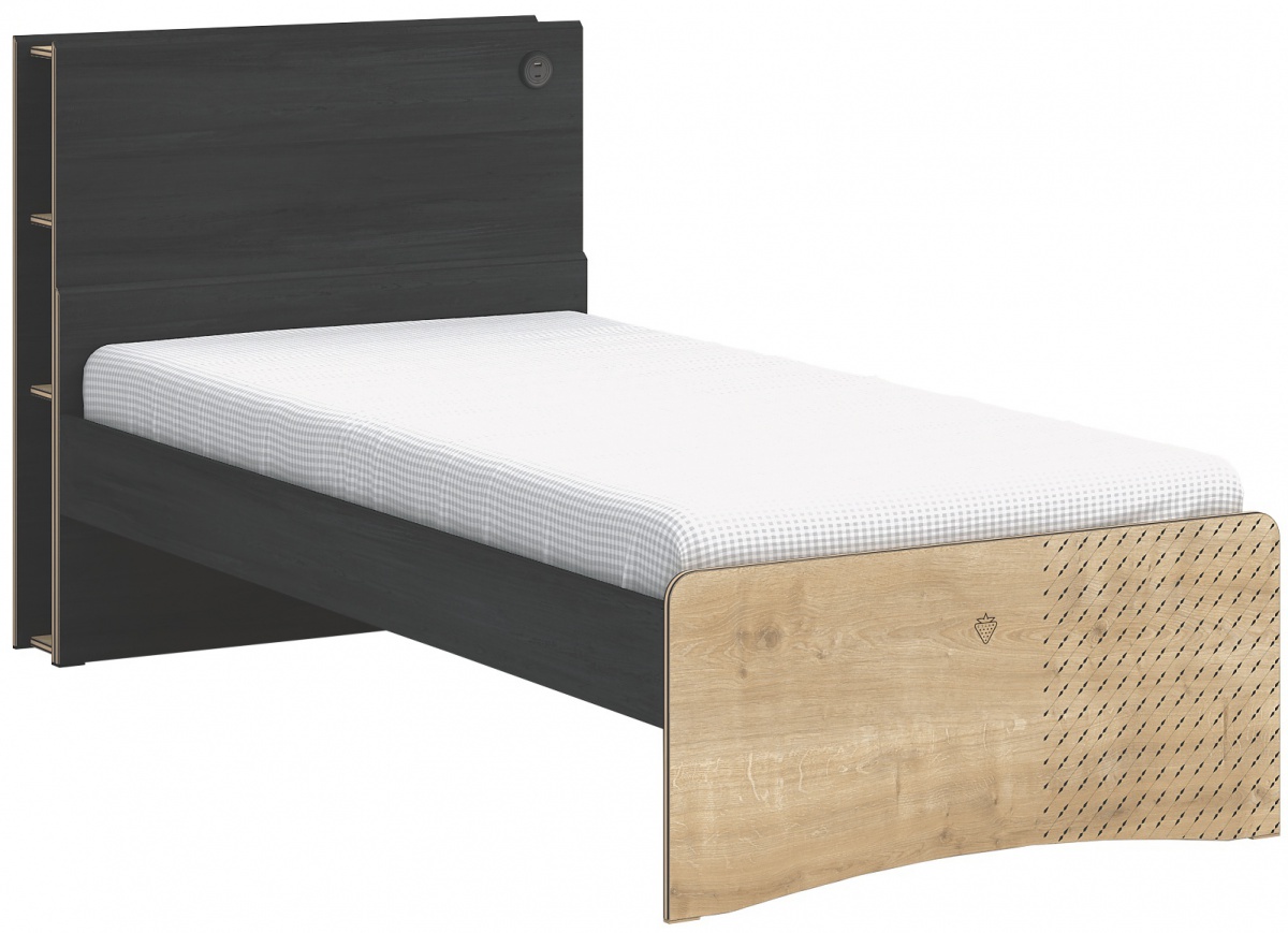 Študentská posteľ 100x200cm s knižnicou sirius - dub čierny/dub zlatý.

 

Moderná jednolôžková posteľ z kolekcie Sirius je ideálnou voľbou do každej študentskej izby.

 

Rozmery študentskej postele 100x200cm s knižnicou Sirius sú 103x106x221cm (š, v, h).

 

Všetky produkty z kolekcie Sirius nájdete nižšie v súvisiacich produktoch.