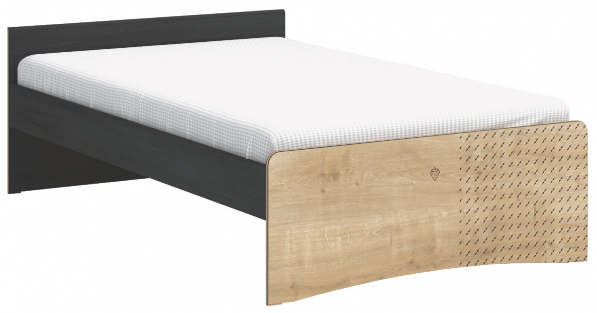 Študentská posteľ 120x200cm s usb sirius - dub čierny/dub zlatý.

 

Moderná jednolôžková posteľ z kolekcie Sirius je ideálnou voľbou do každej študentskej izby.

 

Rozmery študentskej postele 120x200cm s USB Sirius sú 128x104x213cm (š, v, h).

 

Všetky produkty z kolekcie Sirius nájdete nižšie v súvisiacich produktoch.