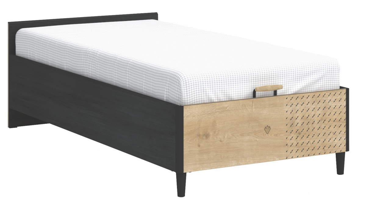 Študentská posteľ 100x200cm s úložným priestorom a knižnicou sirius -.

 

Moderná jednolôžková posteľ z kolekcie Sirius je ideálnou voľbou do každej študentskej izby.

 

Rozmery študentskej postele 100x200cm s úložným priestorom a knižnicou Sirius sú 103x106x224cm (š, v, h). Rošt sa od zeme nachádza vo výške 37,5 cm, hĺbka úložného priestoru je 21,4 cm.

 

Všetky produkty z kolekcie Sirius nájdete nižšie v súvisiacich produktoch.