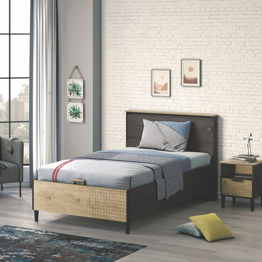 Študentská posteľ 120x200cm s úložným priestorom a usb sirius - dub.

 

Moderná jednolôžková posteľ z kolekcie Sirius je ideálnou voľbou do každej študentskej izby.

 

Rozmery študentskej postele 120x200cm s úložným priestorom a USB Sirius sú 128x104x216cm (š, v, h). Rošt sa od zeme nachádza vo výške 37,5 cm, hĺbka úložného priestoru je 21,4 cm.

 

Všetky produkty z kolekcie Sirius nájdete nižšie v súvisiacich produktoch.