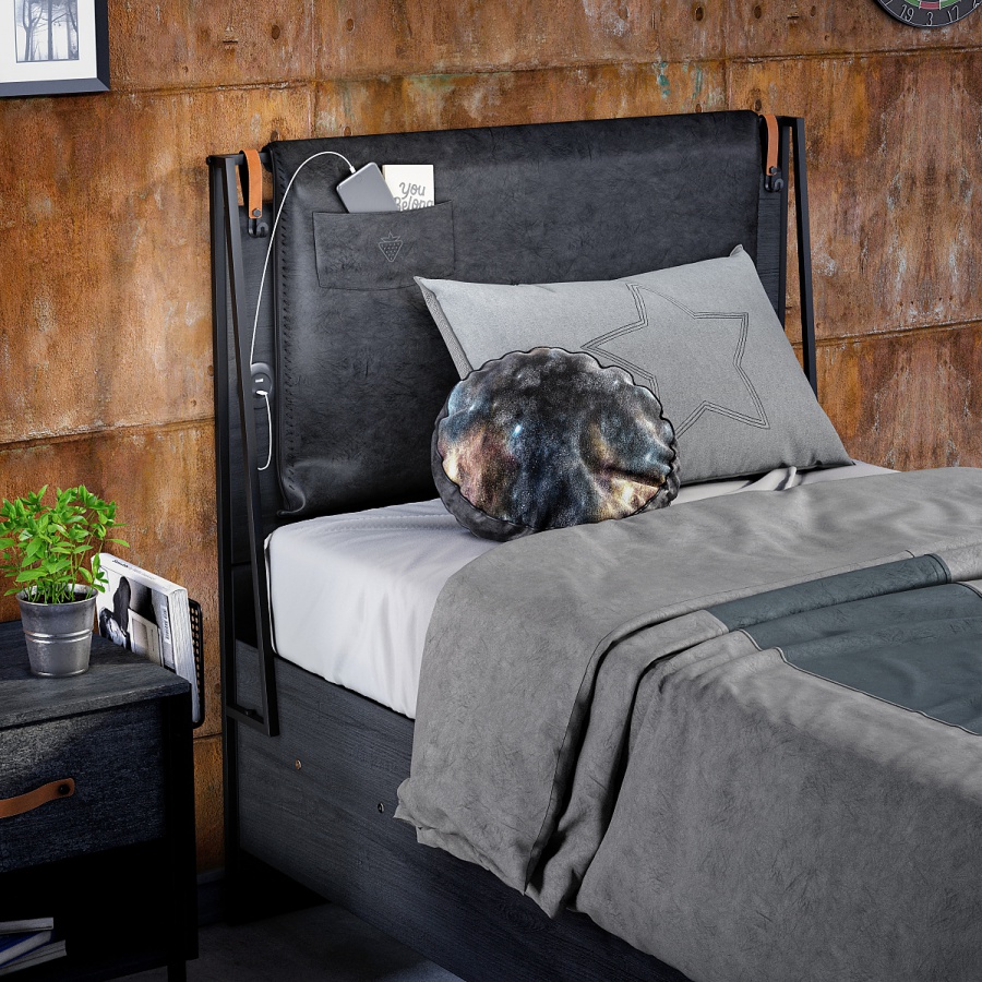 Študentská posteľ 120x200cm s úložným priestorom nebula - čierna/šedá.

 

Moderná jednolôžková posteľ z kolekcie Nebula je ideálnou voľbou do každej študentskej izby.

 

Rozmery študentskej postele 120x200cm s úložným priestorom Nebula sú 124x57x206cm (š, v, h).

 

Všetky produkty z kolekcie Nebula nájdete nižšie v súvisiacich produktoch.