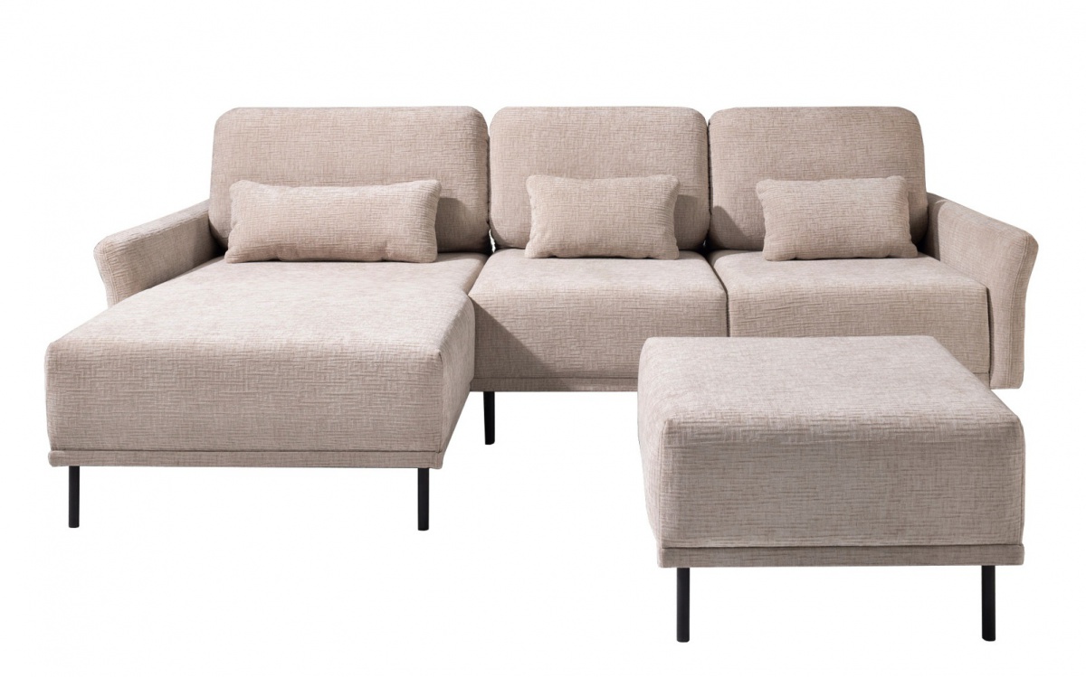 Rohová polohovacia sedacia súprava s taburetom adapto - ľavá - výber.

 

Kostra pohovky je vyrobená z masívneho dreva a pohodlnosť zaisťuje vysoko kvalitná HR pena.

Výška sedu je 46cm, hĺbka sedu 65-90cm a výška opierky 50-65cm.

Sedacia súprava je umiestnená na kovových nožičkách, takže upratovanie pod ňou rozhodne nie je problém.

Súčasťou sedacej súpravy sú aj tri oporné bedrové vankúšiky, plnené silikónovými guličkami.

 

Poťah si môžete vybrať hneď v niekoľkých farebných variantoch.

Sedačka je potiahnutá rovnakou látkou aj zo zadnej strany tak je možné ju bez problémov umiestniť do priestoru.

 

Rozmery rohovej polohovacej sedacej súpravy s taburetom Adapto sú 267x90-100x173-192cm (š, v, h).

 

Pozn.


Z důvodu výroby na zakázku jsme nuceni požadovat od zákazníka zálohu ve výši 10% z konečné ceny výrobku.