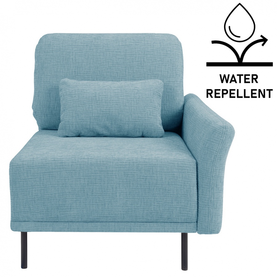 Pravý polohovacie bok adapto - výber poťahu - vodeodolné.

Z jednotlivých dielov si jednoducho zostavíte sedaciu súpravu podľa Vašich predstáv.

 

Výška sedu je 46cm, hĺbka sedu 65-90cm a výška opierky 50-65cm.

Kostra jednotlivých dielov je vyrobená z masívneho dreva a pohodlnosť zaisťuje vysoko kvalitná HR pena.

Diely sú umiestnené na kovových nožičkách, takže upratovanie pod ním rozhodne nie je problém.

Súčasťou každého dielu (okrem taburetov) je aj oporný bedrový vankúšik, plnený silikónovými guličkami.

 

JEDNÁ SA O DIEL NA ZOSTAVENIE SEDACIE SÚPRAVY!
Na bokoch majú jednotlivé diely kovové úchyty, na pripojenie k ďalšiemu dielu.

 

Poťah si môžete vybrať hneď v niekoľkých farebných variantoch.

Všetky diely sú potiahnuté rovnakou látkou aj zo zadnej strany tak je možné zostavenú sedačku bez problémov umiestniť do priestoru.

 

Rozmery pravého polohovacieho boku Adapto sú 87x90-100x103-125cm (š, v, h).

 

Pozn.


Z dôvodu výroby na zákazku sme nútení požadovať od zákazníka zálohu vo výške 10% z konečnej ceny výrobku.