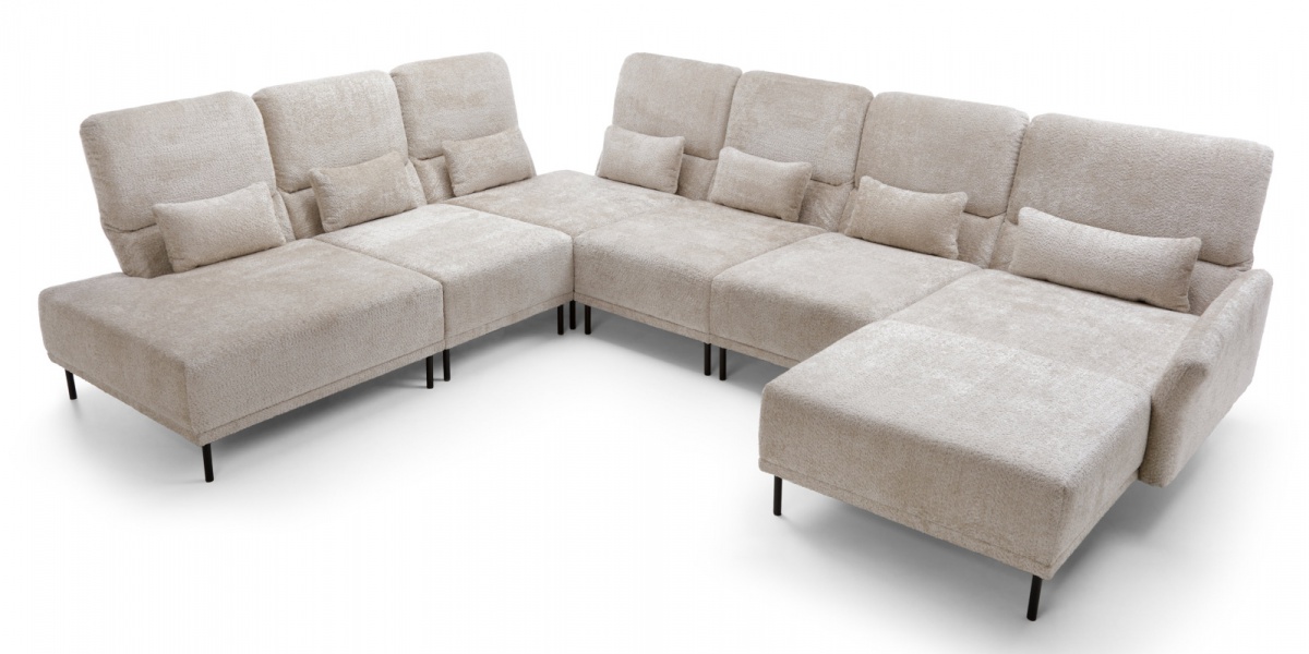 Polohovacia sedacia súprava do u adapto - ľavá - výber poťahu - ľahké.

 

Kostra pohovky je vyrobená z masívneho dreva a pohodlnosť zaisťuje vysoko kvalitná HR pena.

Výška sedu je 46cm, hĺbka sedu 65-90cm a výška opierky 50-65cm.

Sedacia súprava je umiestnená na kovových nožičkách, takže upratovanie pod ňou rozhodne nie je problém.

Súčasťou sedacej súpravy je aj sedem oporných bedrových vankúšikov, plnených silikónovými guličkami.

 

Poťah si môžete vybrať hneď v niekoľkých farebných variantoch.

Sedačka je potiahnutá rovnakou látkou aj zo zadnej strany tak je možné ju bez problémov umiestniť do priestoru.

 

Rozmery polohovacej sedacej súpravy do U Adapto sú 354-376x90-100x277-299cm (š, v, h).

 

Pozn.


Z důvodu výroby na zakázku jsme nuceni požadovat od zákazníka zálohu ve výši 10% z konečné ceny výrobku.