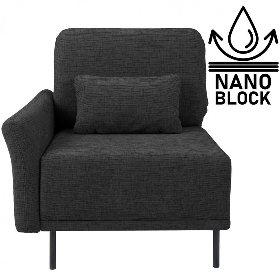 Ľavý polohovacie bok adapto - výber poťahu - nano block.

Z jednotlivých dielov si jednoducho zostavíte sedaciu súpravu podľa Vašich predstáv.

 

Výška sedu je 46cm, hĺbka sedu 65-90cm a výška opierky 50-65cm.

Kostra jednotlivých dielov je vyrobená z masívneho dreva a pohodlnosť zaisťuje vysoko kvalitná HR pena.

Diely sú umiestnené na kovových nožičkách, takže upratovanie pod ním rozhodne nie je problém.

Súčasťou každého dielu (okrem taburetov) je aj oporný bedrový vankúšik, plnený silikónovými guličkami.

 

JEDNÁ SA O DIEL NA ZOSTAVENIE SEDACIE SÚPRAVY!
Na bokoch majú jednotlivé diely kovové úchyty, na pripojenie k ďalšiemu dielu.

 

Poťah si môžete vybrať hneď v niekoľkých farebných variantoch.

Všetky diely sú potiahnuté rovnakou látkou aj zo zadnej strany tak je možné zostavenú sedačku bez problémov umiestniť do priestoru.

 

Rozmery ľavého polohovacieho boku Adapto sú 87x90-100x103-125cm (š, v, h).

 

Pozn.


Z dôvodu výroby na zákazku sme nútení požadovať od zákazníka zálohu vo výške 10% z konečnej ceny výrobku.