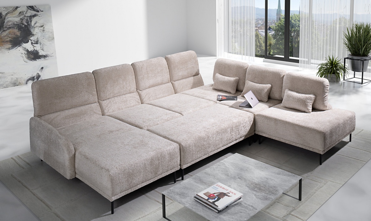 Rohový polohovací diel adapto - výber poťahu - nano block.

Z jednotlivých dielov si jednoducho zostavíte sedaciu súpravu podľa Vašich predstáv.

 

Výška sedu je 46cm, hĺbka sedu 65-90cm a výška opierky 50-65cm.

Kostra jednotlivých dielov je vyrobená z masívneho dreva a pohodlnosť zaisťuje vysoko kvalitná HR pena.

Diely sú umiestnené na kovových nožičkách, takže upratovanie pod ním rozhodne nie je problém.

Súčasťou každého dielu (okrem taburetov) je aj oporný bedrový vankúšik, plnený silikónovými guličkami.

 

JEDNÁ SA O DIEL NA ZOSTAVENIE SEDACIE SÚPRAVY!
Na bokoch majú jednotlivé diely kovové úchyty, na pripojenie k ďalšiemu dielu.

 

Poťah si môžete vybrať hneď v niekoľkých farebných variantoch.

Všetky diely sú potiahnuté rovnakou látkou aj zo zadnej strany tak je možné zostavenú sedačku bez problémov umiestniť do priestoru.

 

Rozmery rohového dielu Adapto sú 103-125x90-100x103-125cm (š, v, h).

 

Pozn.


Z dôvodu výroby na zákazku sme nútení požadovať od zákazníka zálohu vo výške 10% z konečnej ceny výrobku.