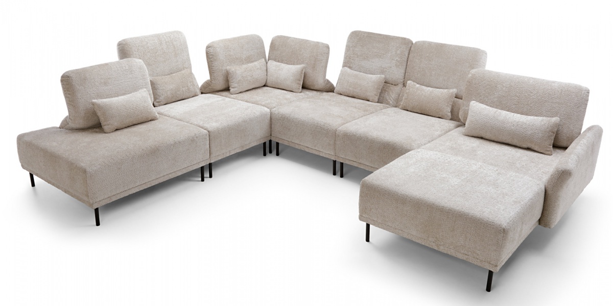 Polohovacia sedacia súprava do u adapto - ľavá - výber poťahu - nano.

 

Kostra pohovky je vyrobená z masívneho dreva a pohodlnosť zaisťuje vysoko kvalitná HR pena.

Výška sedu je 46cm, hĺbka sedu 65-90cm a výška opierky 50-65cm.

Sedacia súprava je umiestnená na kovových nožičkách, takže upratovanie pod ňou rozhodne nie je problém.

Súčasťou sedacej súpravy je aj sedem oporných bedrových vankúšikov, plnených silikónovými guličkami.

 

Poťah si môžete vybrať hneď v niekoľkých farebných variantoch.

Sedačka je potiahnutá rovnakou látkou aj zo zadnej strany tak je možné ju bez problémov umiestniť do priestoru.

 

Rozmery polohovacej sedacej súpravy do U Adapto sú 354-376x90-100x277-299cm (š, v, h).

 

Pozn.


Z důvodu výroby na zakázku jsme nuceni požadovat od zákazníka zálohu ve výši 10% z konečné ceny výrobku.