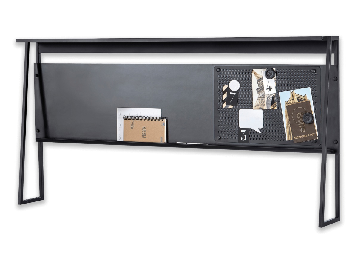 Jednoduchý písací stôl s nástavcom nebula - šedá/čierna.

 

Súčasťou stola je nadstavec.

 

Rozmery jednoduchého písacieho stola s nástavcom Nebula sú 120x132x60cm (š, v, h).

 

Všetky produkty z kolekcie Nebula nájdete nižšie v súvisiacich produktoch.