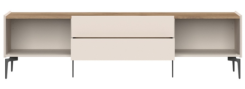 Tv stolík 206 ambrosia - béžová/dub tobacco.

 

Televízny stolík sa stane hlavným prvkom vašej obývačky.

 

Rozmery TV stolíka 206 Ambrosia 206,2x56x47cm (š, v, h).

 

Všetky produkty z kolekcie Ambrosia nájdete nižšie v súvisiacich produktoch.