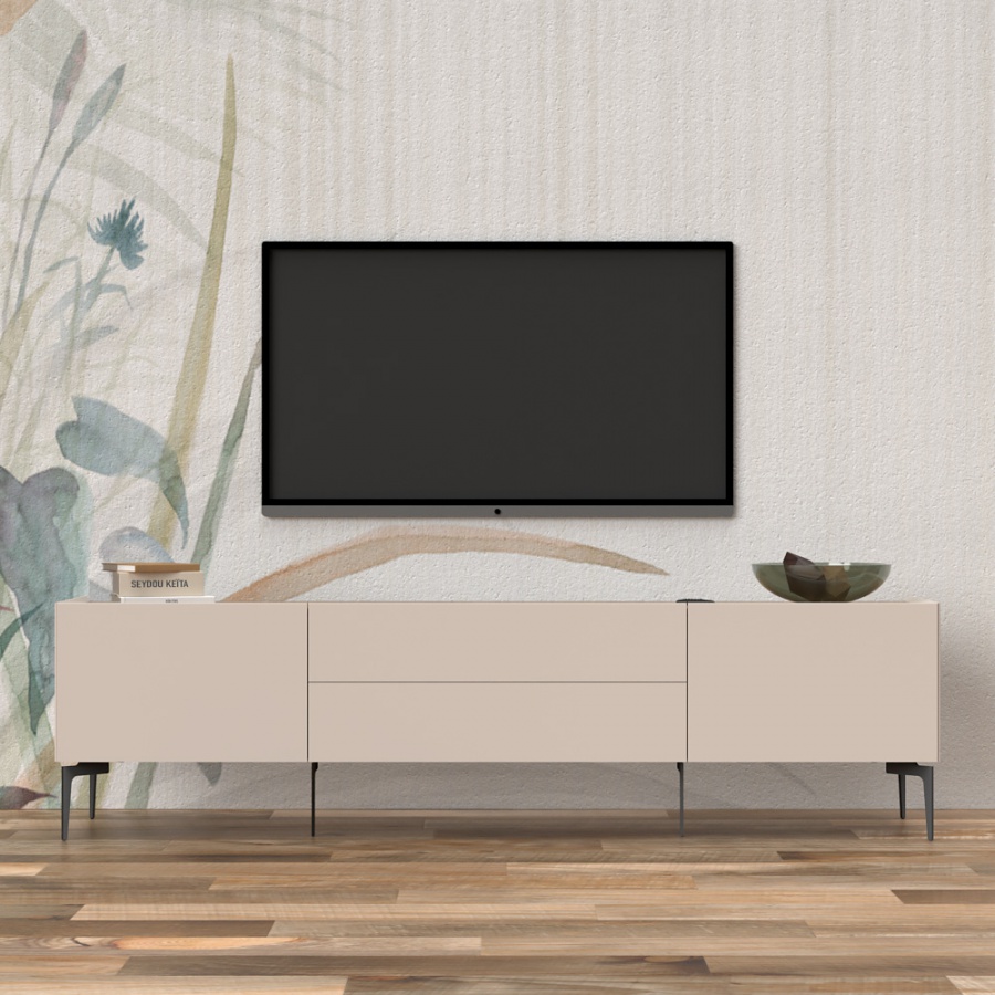 Tv stolík 206 ambrosia - béžová/dub tobacco.

 

Televízny stolík sa stane hlavným prvkom vašej obývačky.

 

Rozmery TV stolíka 206 Ambrosia 206,2x56x47cm (š, v, h).

 

Všetky produkty z kolekcie Ambrosia nájdete nižšie v súvisiacich produktoch.