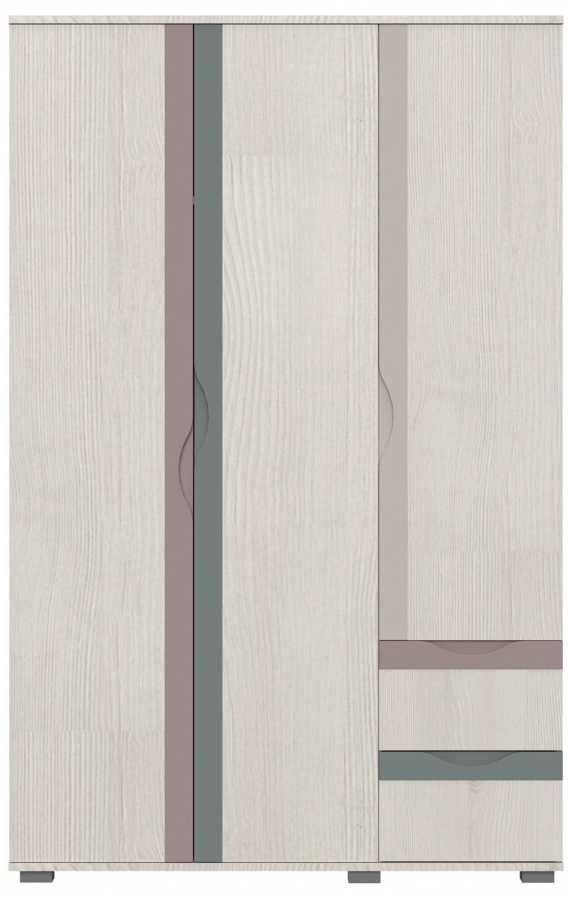 Detská šatníková skriňa alegria - borovica/mix farieb.

 

Trojdverová šatníková skriňa je základom každej študentskej, ale aj detskej izby.

 

Rozmery detskej šatníkovej skrine Alegria sú 128,1x200,2x55,6cm (š, v, h).

 

Všetky produkty z kolekcie Alegria nájdete nižšie v súvisiacich produktoch.