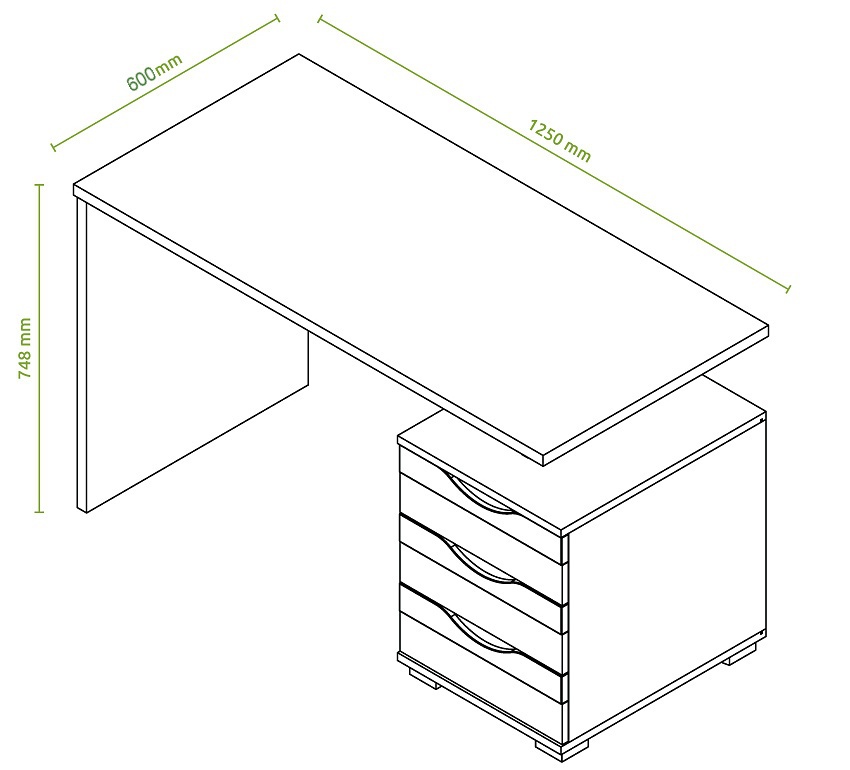 Detský písací stôl alegria - borovica/mix farieb.

 

Pri písacom stole je dôležitý úložný priestor, ale aj dostatočne veľká pracovná plocha.

 

Rozmery detského písacieho stola Alegria sú 125x74,8x60cm (š, v, h).

 

Všetky produkty z kolekcie Alegria nájdete nižšie v súvisiacich produktoch.
