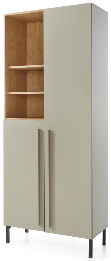 Vysoká skrinka raquel - zelená/dub piesočný.

 

Nadčasový design skrinky je prvým aspektom, ktorý Vás určite zaujme.

 

Rozmery vysokej skrinky Raquel sú 80x195x40cm (š, v, h).

 

Všetky produkty z kolekcie Raquel nájdete nižšie v súvisiacich produktoch.