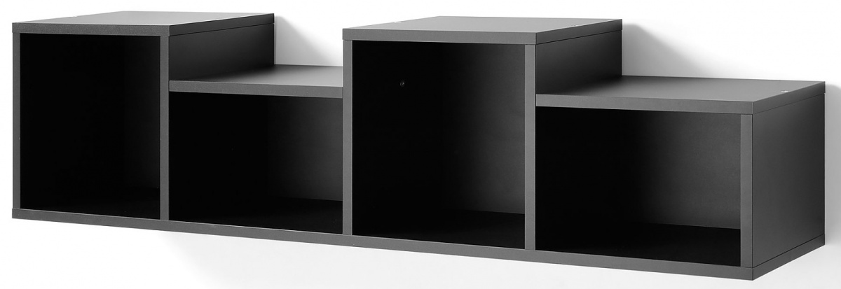 Police 120cm raquel - čierna.

 

Závesná polica s rôznorodými priestormi je nielen originálna svojím prevedením, ale navyše aj farbou.

 

Rozmery police 120cm Raquel sú 120x30x25cm (š, v, h).

 

Všetky produkty z kolekcie Raquel nájdete nižšie v súvisiacich produktoch.
