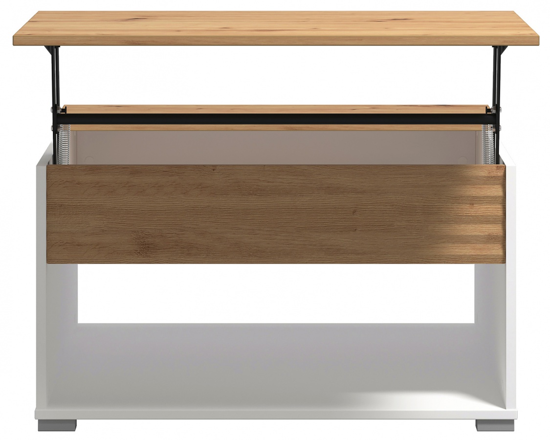 Konferenčný stolík so zdvíhacou doskou lift - biela/dub artisan.

 

Rozmery konferenčného stolíka so zdvíhacou doskou Lift sú 80x45x80cm (š, v, h).

 

Všetky produkty z kolekcie Lift nájdete nižšie v súvisiacich produktoch.