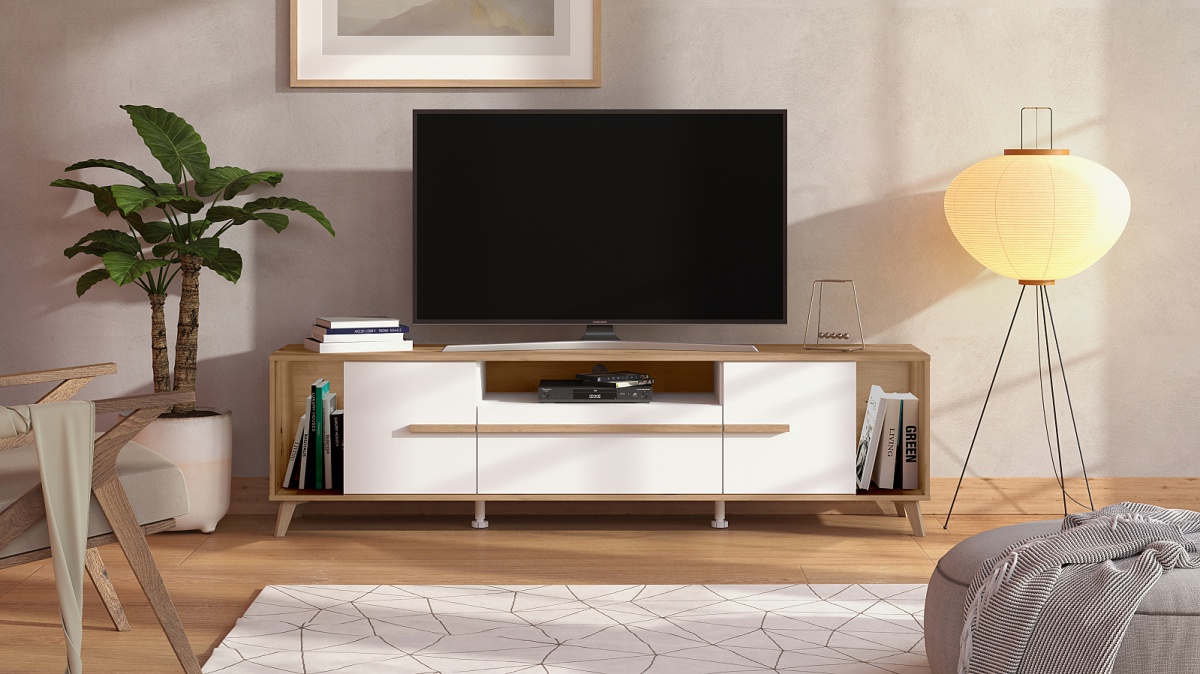Tv stolík bez osvetlenia columbia - dub artisan/biela.

 

Rozmery TV stolíka Columbia sú 189x52x40cm (š, v, h).

 

Ďalšie TV stolíky od rovnakého výrobcu nájdete nižšie v súvisiacich produktoch.
