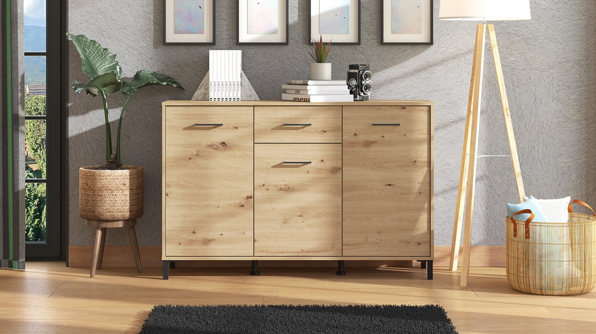 Kombinovaná komoda 3d1z lucida - dub artisan.

 

Kombinované komody sú praktické, dostatočne priestranné, a navyše veľmi univerzálne, pretože skvele zapadnú do každej miestnosti.

 

Rozmery kombinovanej komody 3D1Z Lucida sú 138x90x40cm (š, v, h).

 

Všetky produkty z kolekcie Lucida nájdete nižšie v súvisiacich produktoch.