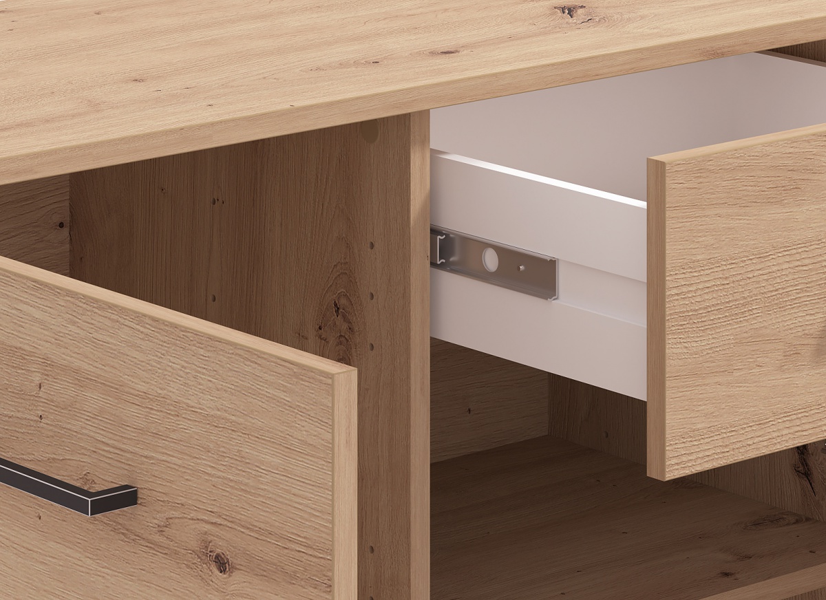 Široká kombinovaná komoda lucida - dub artisan.

 

Kombinované komody sú praktické, dostatočne priestranné, a navyše veľmi univerzálne, pretože skvele zapadnú do každej miestnosti.

 

Rozmery širokej kombinovanej komody Lucida sú 182,5x90x40cm (š, v, h).

 

Všetky produkty z kolekcie Lucida nájdete nižšie v súvisiacich produktoch.