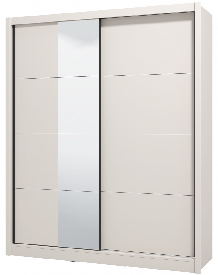 Posuvná šatníková skriňa so zrkadlom 180 gally - béžová.

 

Rozmery posuvnej šatníkovej skrine so zrkadlom 180 Gally sú 180x215,5x58cm (š, v, h). 

 

Všetky produkty z kolekcie Gally nájdete nižšie v súvisiacich produktoch.