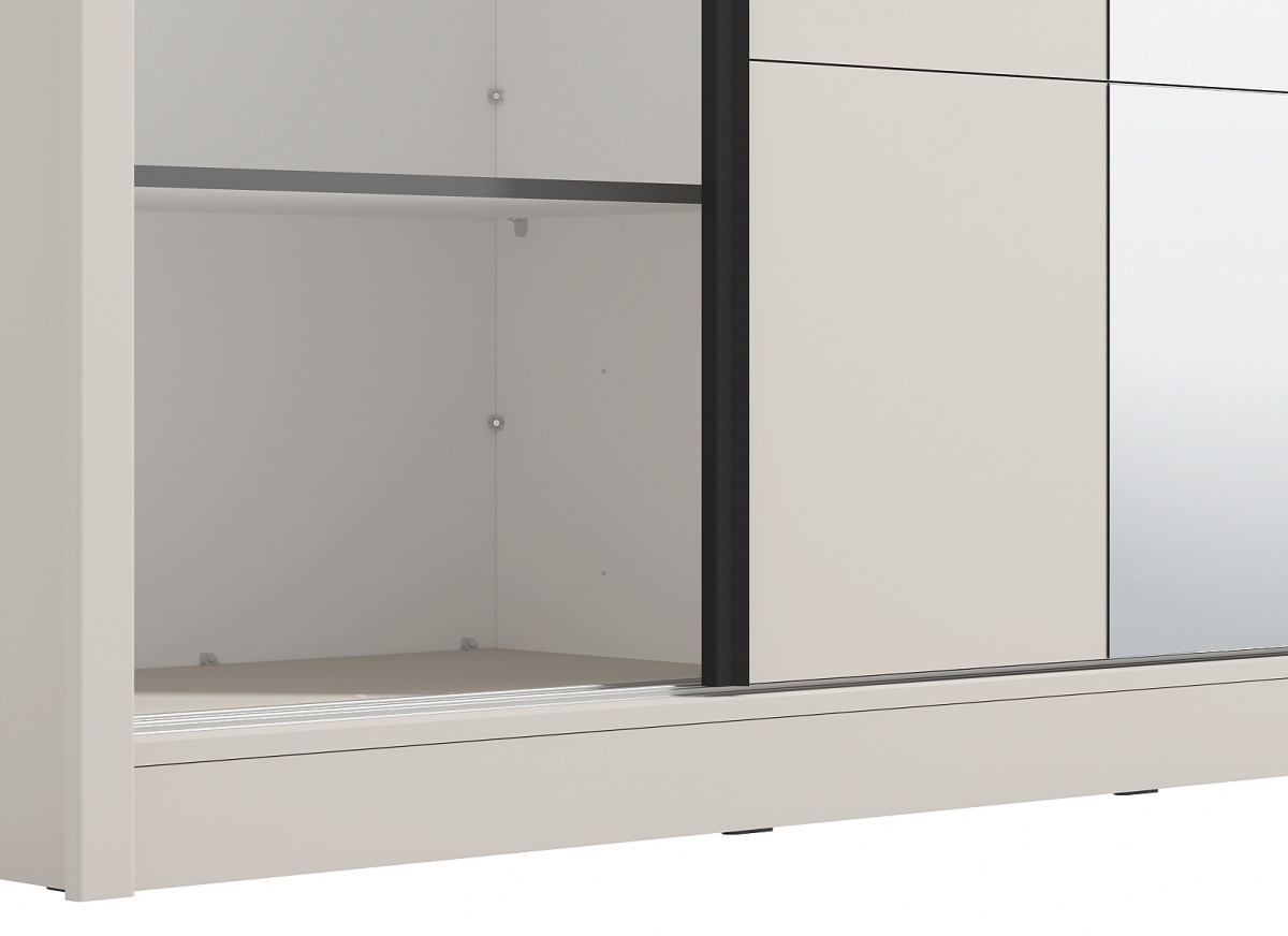 Posuvná šatníková skriňa so zrkadlom 180 gally - béžová.

 

Rozmery posuvnej šatníkovej skrine so zrkadlom 180 Gally sú 180x215,5x58cm (š, v, h). 

 

Všetky produkty z kolekcie Gally nájdete nižšie v súvisiacich produktoch.