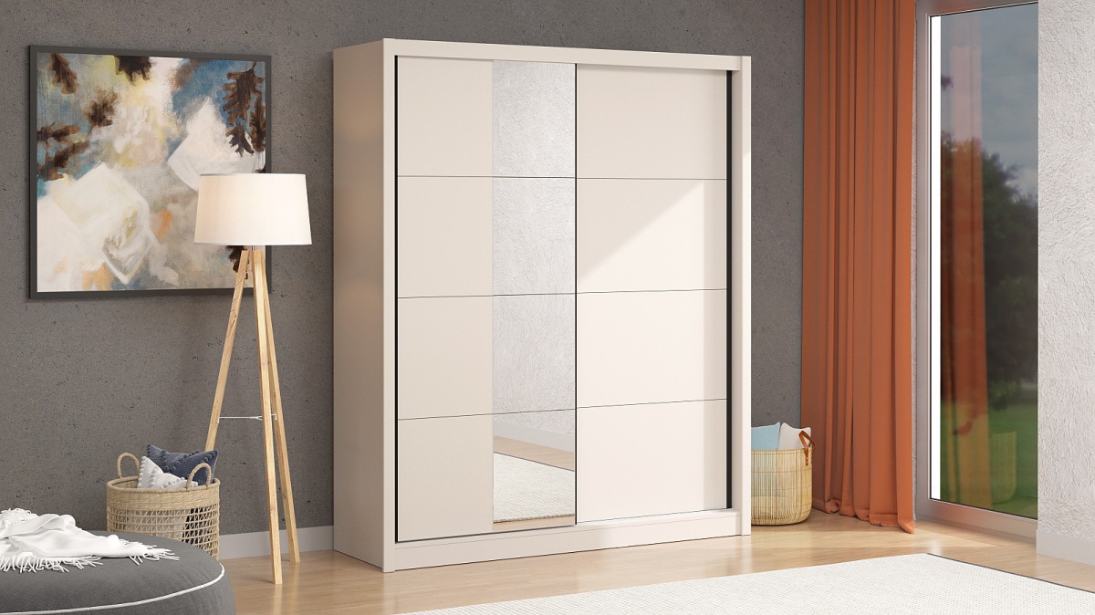 Posuvná šatníková skriňa so zrkadlom 180 gally - béžová.

 

Rozmery posuvnej šatníkovej skrine so zrkadlom 180 Gally sú 180x215,5x58cm (š, v, h). 

 

Všetky produkty z kolekcie Gally nájdete nižšie v súvisiacich produktoch.