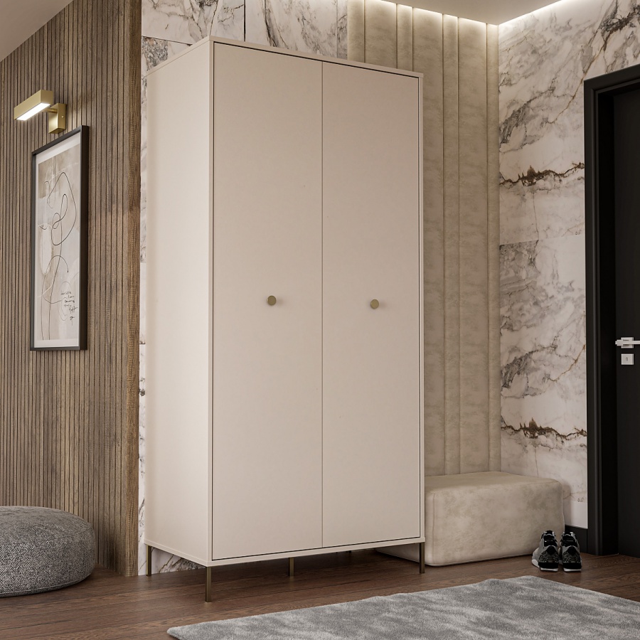 Šatníková skriňa bayon - béžová.

 

Luxusná šatníková skriňa je praktickým kúskom do každej domácnosti.

 

Rozmery šatníkovej skrine Bayon sú 93,7x195,2x56cm (š, v, h).

 

Všetky produkty z kolekcie Bayon nájdete nižšie v súvisiacich produktoch.