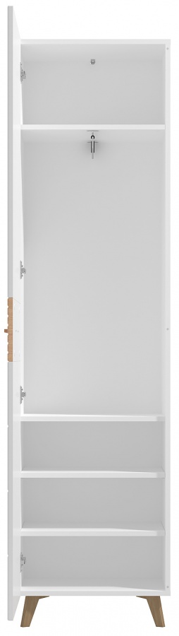 Predsieňová zostava jett - biela/dub artisan.

 

Priestranná predsieňová zostava ich Vás poteší svojim úložným priestorom, ale navyše dotiahne dizajn predsiene k dokonalosti.

 

Predsieňová zostava sa skladá z týchto prvkov:


	Predsieňová stena Jett - 141x189,5x35cm (š, v, h)
	Predsieňová skrinka Jett - 51,5x193x35cm (š, v, h)


 

Všetky produkty z kolekcie Jett nájdete nižšie v súvisiacich produktoch.