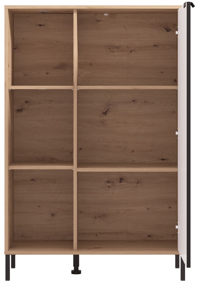 Vitrína i bez osvetlenia xaden - dub artisan/čierna.

 

Minimalistická vitrína, ktorá nielen skvele vyzerá, ale navyše aj perfektne poslúži.

 

Rozmery vitríny I bez osvetlenia Xaden sú 86x131x40cm (š, v, h).

 

Všetky produkty z kolekcie Xaden nájdete nižšie v súvisiacich produktoch.