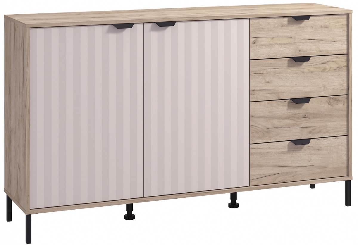 Široká komoda xaden - dub šedý/béžová.

 

Kombinovaná komoda je ideálnou voľbou pre všetkých, ktorí zháňajú praktický kus nábytku, ktorý nielen skvele poslúži, ale navyše bude vyzerať štýlovo.

 

Rozmery širokej komody Xaden sú 157x92,5x40cm (š, v, h).

 

Všetky produkty z kolekcie Xaden nájdete nižšie v súvisiacich produktoch.