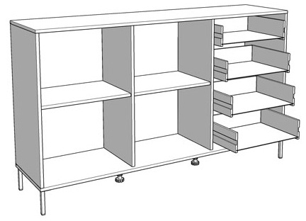 Široká komoda xaden - dub šedý/béžová.

 

Kombinovaná komoda je ideálnou voľbou pre všetkých, ktorí zháňajú praktický kus nábytku, ktorý nielen skvele poslúži, ale navyše bude vyzerať štýlovo.

 

Rozmery širokej komody Xaden sú 157x92,5x40cm (š, v, h).

 

Všetky produkty z kolekcie Xaden nájdete nižšie v súvisiacich produktoch.
