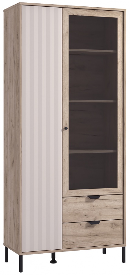 Vysoká vitrína bez osvetlenia xaden - dub šedý/béžová.

 

Vysoká vitrína, ktorá nielen skvele vyzerá, ale navyše aj perfektne poslúži.

 

Rozmery vysokej vitríny bez osvetlenia Xaden sú 86x195x40cm (š, v, h).

 

Všetky produkty z kolekcie Xaden nájdete nižšie v súvisiacich produktoch.