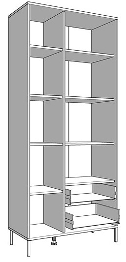 Vysoká vitrína s vnútorným osvetlením xaden - dub šedý/béžová.

 

Vysoká vitrína, ktorá nielen skvele vyzerá, ale navyše aj perfektne poslúži.

 

Rozmery vysokej vitríny s vnútorným osvetlením Xaden sú 86x195x40cm (š, v, h).

 

Všetky produkty z kolekcie Xaden nájdete nižšie v súvisiacich produktoch.