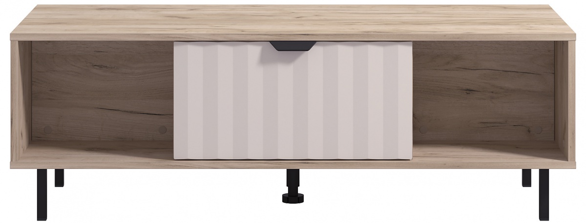 Obývacia izba s osvetlením xaden - dub šedý/béžová.

 

Kombinovaná komoda je ideálnou voľbou pre všetkých, ktorí zháňajú praktický kus nábytku, ktorý nielen skvele poslúži, ale navyše bude vyzerať štýlovo.

 

Konferenčný stolík je vybavený výklopnými dvierkami, ktoré je možné otvoriť z oboch strán.

 

Vysoká vitrína je opatrená dvierkami, ktoré sú ozvláštnené pruhovaným vzorom, čo vytvára unikátny dizajn.

 

TV stolík je absolútnou nevyhnutnosťou každej obývacej izby.

 

Nástenná polica je tým kusom nábytku, ktorý sa hodí naozaj všade.

 

Minimalistická vitrína, ktorá nielen skvele vyzerá, ale navyše aj perfektne poslúži.

 

Obývacia izba s osvetlením sa skladá z týchto prvkov:


	Široká komoda Xaden - 157x92,5x40cm (š, v, h)
	Konferenčný stolík Xaden - 120,5x41,5x54,5cm (š, v, h)
	Vysoká vitrína s vnútorným osvetlením Xaden - 86x195x40cm (š, v, h)
	TV stolík s osvetlením Xaden - 182,5x54x40cm (š, v, h)
	Nástenná polica Xaden - 137,5x24x19,5cm (š, v, h)
	Vitrína I s vnútorným osvetlením Xaden - 86x131x40cm (š, v, h)


 

Všetky produkty z kolekcie Xaden nájdete nižšie v súvisiacich produktoch.