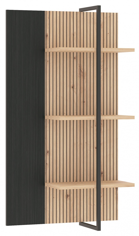 Policový panel semira - dub artisan/dub čierny.

 

Bojujete s nedostatkom miesta a miestnosť už praská vo švíkoch?

 

Rozmery policového panelu Semira sú 57,5x104x22cm (š, v, h).

 

Všetky produkty z kolekcie Semira nájdete nižšie v súvisiacich produktoch.