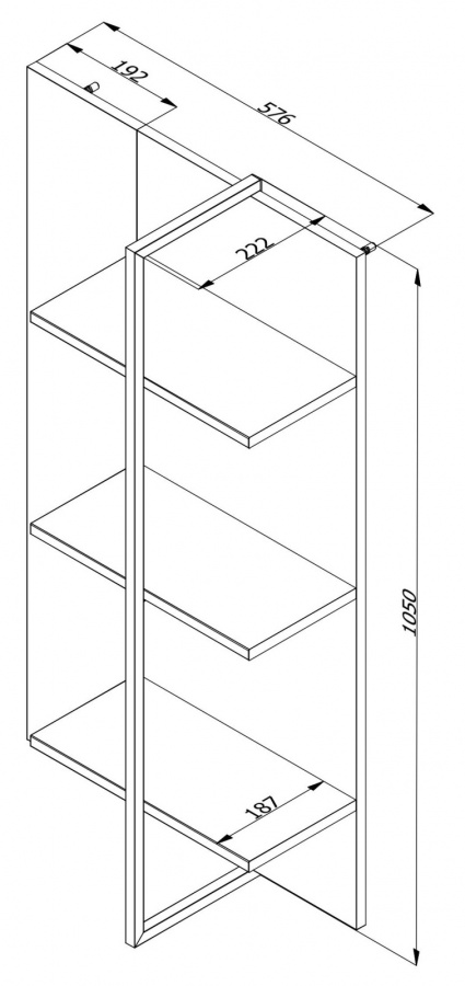 Policový panel semira - dub artisan/dub čierny.

 

Bojujete s nedostatkom miesta a miestnosť už praská vo švíkoch?

 

Rozmery policového panelu Semira sú 57,5x104x22cm (š, v, h).

 

Všetky produkty z kolekcie Semira nájdete nižšie v súvisiacich produktoch.