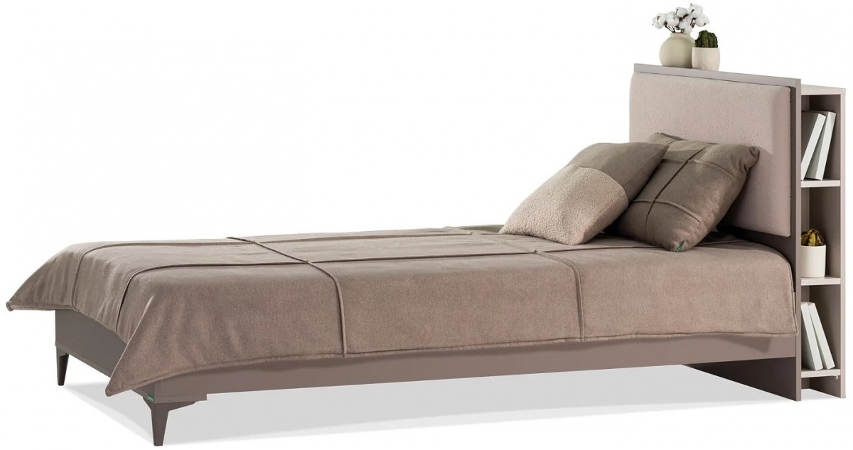 Študentská posteľ 100x200cm renda - šedá/hnedá/béžová.

 

Pri študentskej posteli dbáme predovšetkým na to, aby bola pevná a pohodlná.

 

Rozmery študentskej postele 100x200cm Renda sú 105x98x220cm (š, v, h).

 

Všetky produkty z kolekcie Renda a vhodné matrace nájdete nižšie v súvisiacich produktoch.