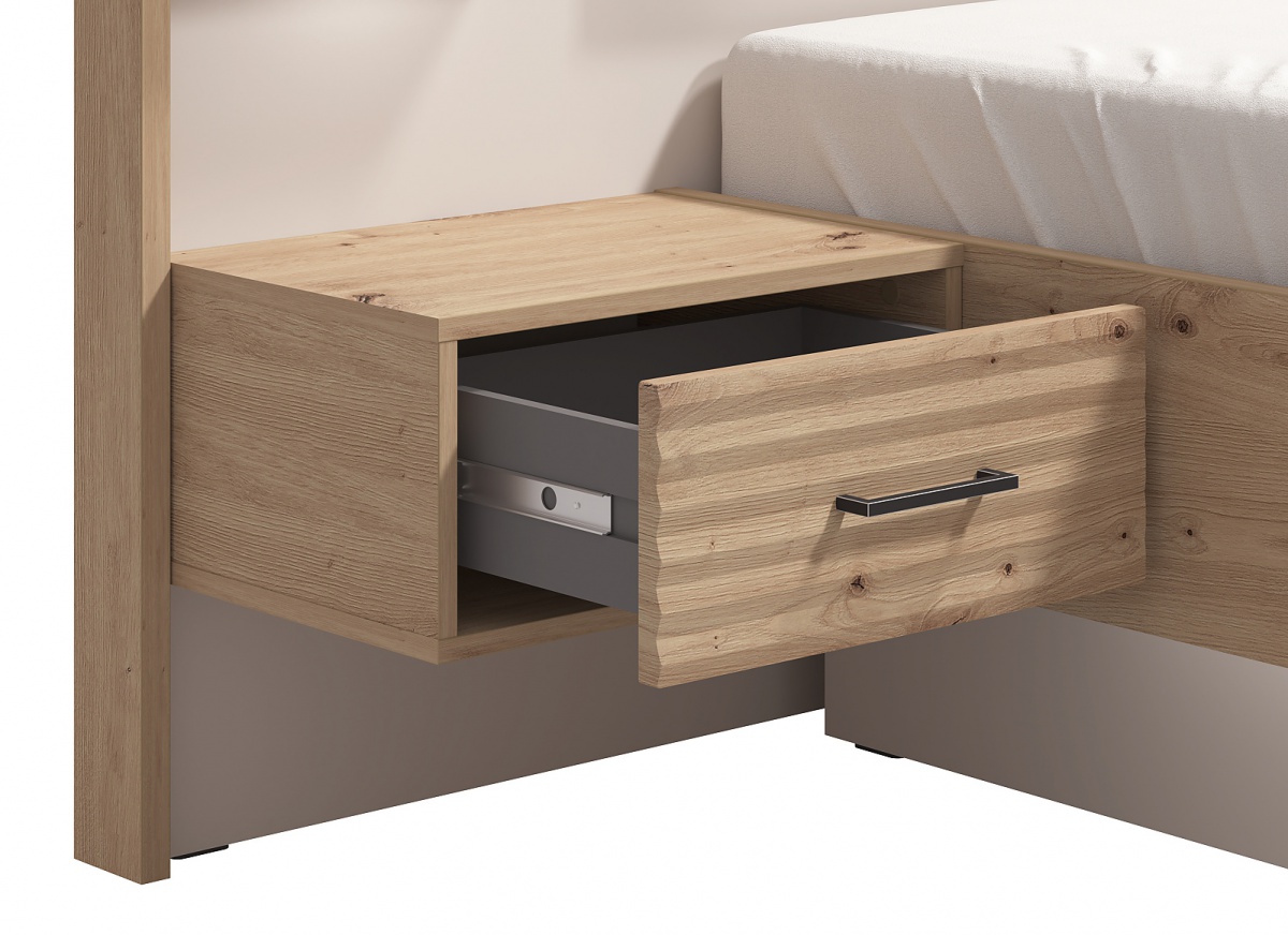 Manželská posteľ 160x200cm deluxe vanya - dub artisan/béžová.

 

Manželská posteľ je stredobodom spálne, a tak ju treba vyberať starostlivo a s rozvahou.

 

Rozmery manželskej postele 160x200cm DELUXE Vanya sú 268x115x208,5cm (š, v, h).

 

Všetky produkty z kolekcie Vanya nájdete nižšie v súvisiacich produktoch.