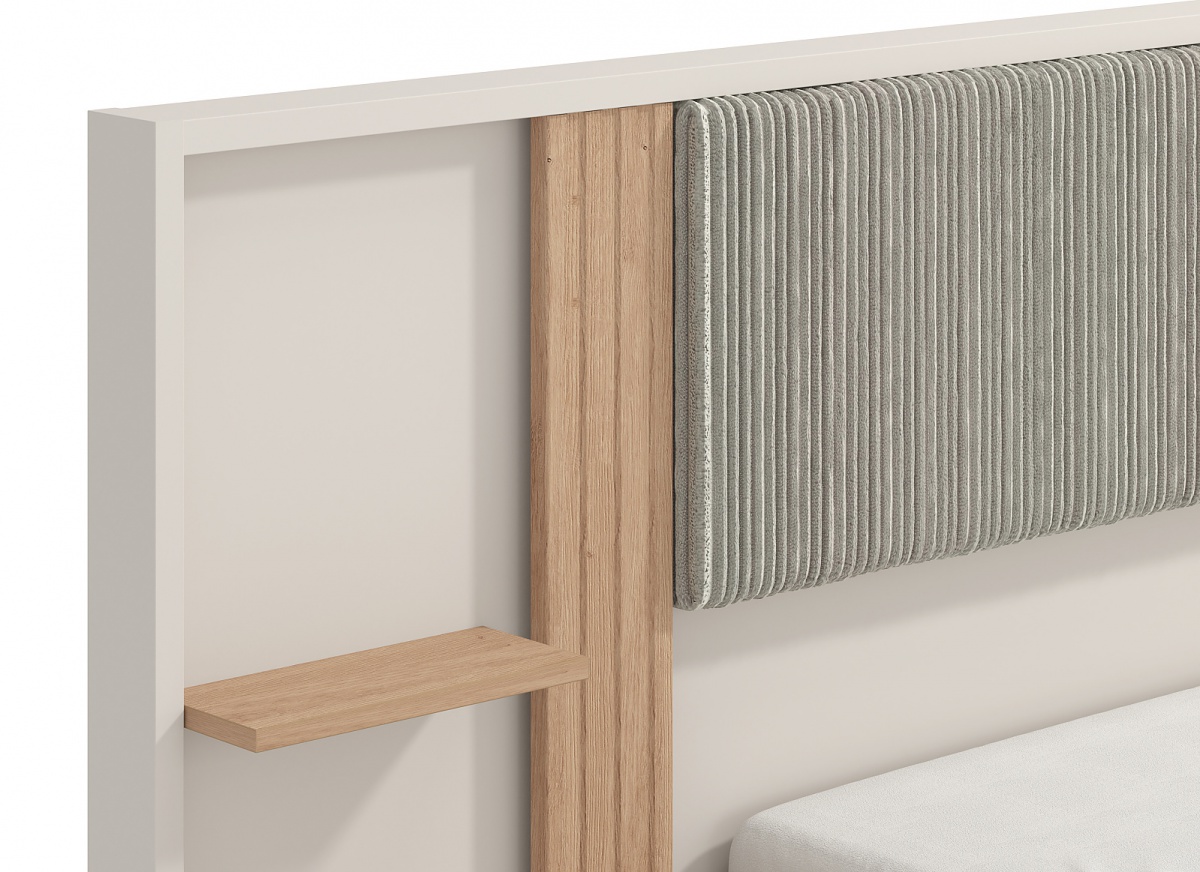 Manželská posteľ 160x200cm deluxe katharos - béžová/dub artisan.

 

Manželská posteľ, ktorá je taká pohodlná, až je to na zbláznenie?

 

Rozmery manželskej postele 160x200cm DELUXE Katharos sú 268x115x210,5cm (š, v, h).

 

Všetky produkty z kolekcie Katharos nájdete nižšie v súvisiacich produktoch.