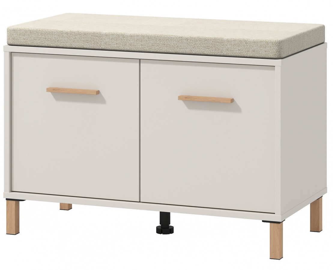 Botník s polstrovaním katharos - béžová/dub artisan.

 

Dvierkový botník je ideálnou voľbou do menších priestorov.

 

Rozmery botníku s polstrovaním Katharos sú 80x52x40cm (š, v, h).

 

Všetky produkty z kolekcie Katharos nájdete nižšie v súvisiacich produktoch.