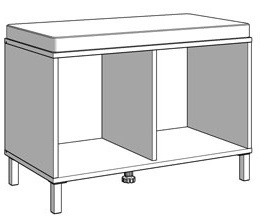 Botník s polstrovaním katharos - béžová/dub artisan.

 

Dvierkový botník je ideálnou voľbou do menších priestorov.

 

Rozmery botníku s polstrovaním Katharos sú 80x52x40cm (š, v, h).

 

Všetky produkty z kolekcie Katharos nájdete nižšie v súvisiacich produktoch.