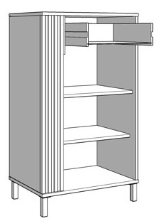 Predsieňová komoda katharos - béžová/dub artisan.

 

Nízku predsieňovú komodu využijete ako na čiapky, šály či iné doplnky, ale z priestoru za dvierkami môžete ľahko vytvoriť botník.

 

Rozmery predsieňovej komody Katharos sú 59,5x103,5x40cm (š, v, h).

 

Všetky produkty z kolekcie Katharos nájdete nižšie v súvisiacich produktoch.