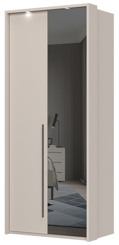 Dvojdverová šatníková skriňa so zrkadlom a led osvetlením baptiste -.

 

Dvojdverová šatníková skriňa je vybavená plnými dvierkami, z ktorých sa na jedných nachádza zrkadlo.

 

Rozmery dvojdverovej šatníkovej skrine so zrkadlom a LED osvetlením Baptiste sú 97x226x60cm (š, v, h).

 

Všetky produkty z kolekcie Baptiste nájdete nižšie v súvisiacich produktoch.