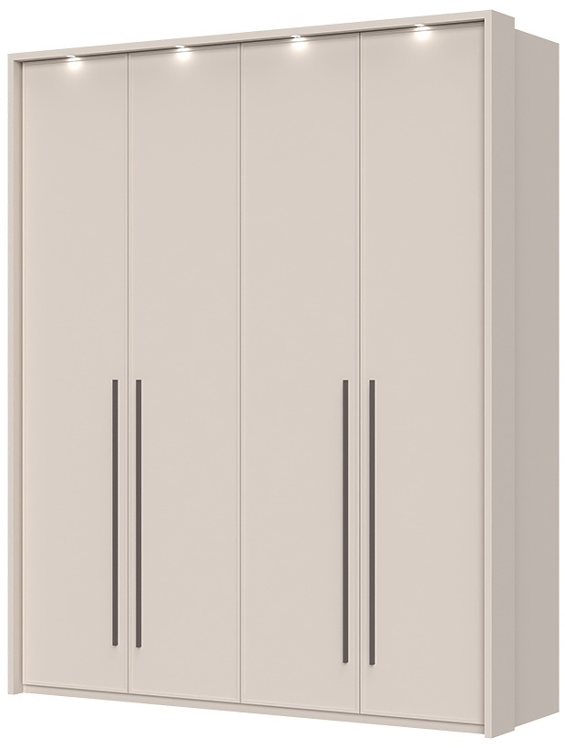 Štvordverová šatníková skriňa s led osvetlením baptiste - béžová.

 

Štvordverová šatníková skriňa je opatrená plnými dvierkami.

 

Rozmery štvordverovej šatníkovej skrine s osvetlením Baptiste sú 187x226x60cm (š, v, h).

 

Všetky produkty z kolekcie Baptiste nájdete nižšie v súvisiacich produktoch.