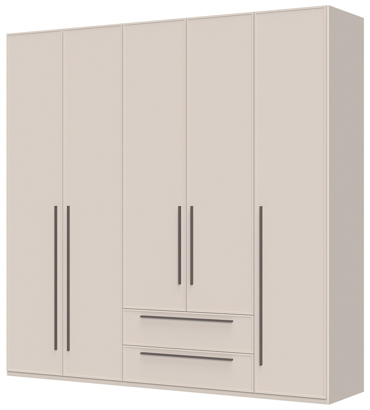 Päťdverová šatníková skriňa so zásuvkami baptiste - béžová.

 

Päťdverová šatníková skriňa je opatrená plnými dvierkami.

 

Rozmery päťdverovej šatníkovej skrine so zásuvkami Baptiste sú 227x224x56cm (š, v, h).

 

Všetky produkty z kolekcie Baptiste nájdete nižšie v súvisiacich produktoch.