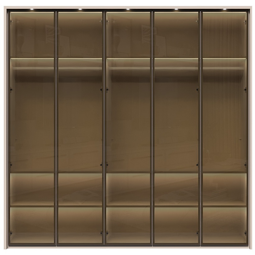 Päťdverová presklená šatníková skriňa s led osvetlením baptiste -.

 

Päťdverová šatníková skriňa je vybavená presklenými dvierkami.

 

Rozmery päťdverovej presklenej šatníkovej skrine s osvetlením Baptiste sú 232x226x60cm (š, v, h).

 

Všetky produkty z kolekcie Baptiste nájdete nižšie v súvisiacich produktoch.